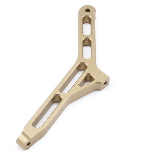 Losi TLR351004 Rear Chassis Brace, Aluminum, Hard Anodized 5ive-T Mini Wrc - PowerHobby