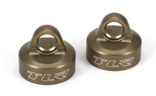 Team Losi Racing TLR353000 Shock Cap Ha Aluminum (2) 5ive-T - PowerHobby