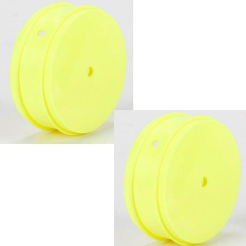 Team Losi Racing TLR43012 61mm Front Wheel 12mm Hex Yellow (2): 22 3.0 - PowerHobby