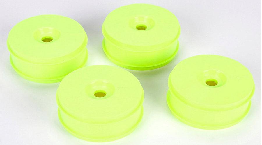 Losi TLR44000 Dome Buggy Dish Wheel Yellow (4) 8IGHT 3.0 / E 3.0 / 4wd 8ight-X - PowerHobby