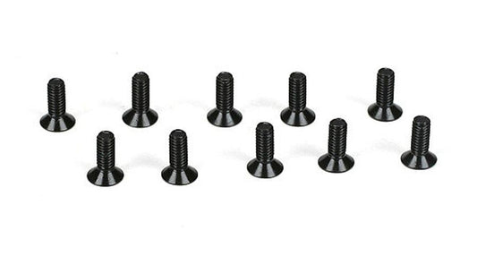 Losi TLR5960 2x6mm Flat Head Screws (10) TLR 22 / 22T / 22SCT / 22 2.0 22 4.0 - PowerHobby