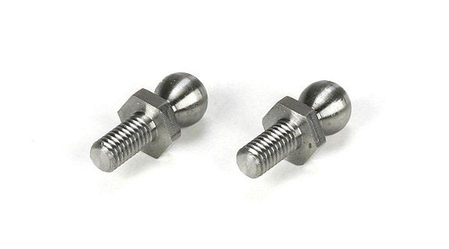 Losi TLR6030 4.8x6mm Titanium Ball Stud Set (2) 22 22T 22SCT - PowerHobby