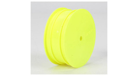 Losi TLR7101 Rear 1/10 Buggy Wheel (Yellow) 2 TLR 22 22 2.0 22 4.0 22-4 22X-4 - PowerHobby