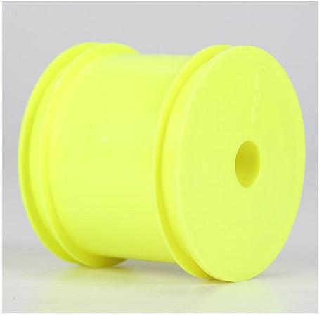 Losi TLR7002 2.2" 1/10 Stadium Truck Wheels Yellow 2 TLR 22T - PowerHobby