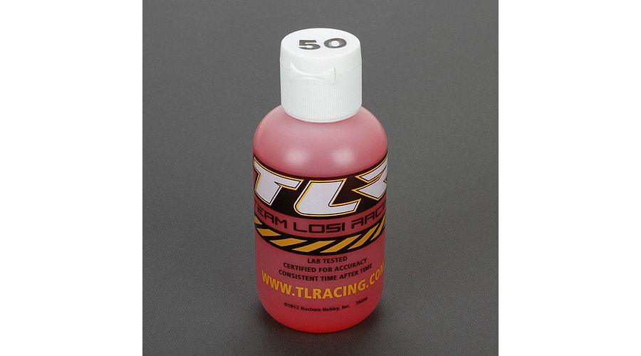 Losi TLR74027 Silicone Shock Oil 50wt 4oz - PowerHobby