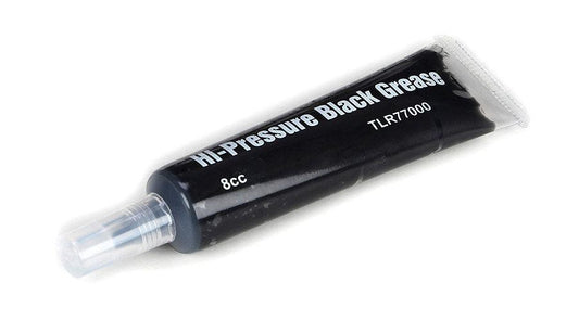 Losi TLR77000 High-Pressure Black Grease 8cc 22 4.0 22X-4 - PowerHobby