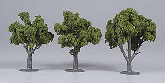 Woodland Scenics TR1507 N/HO Assembled Tree Medium Green 4" Train Scenery - PowerHobby