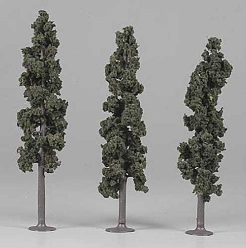 Woodland Scenics TR1562 N/HO Assembled Conifer Pine Green 7" Train Scenery - PowerHobby