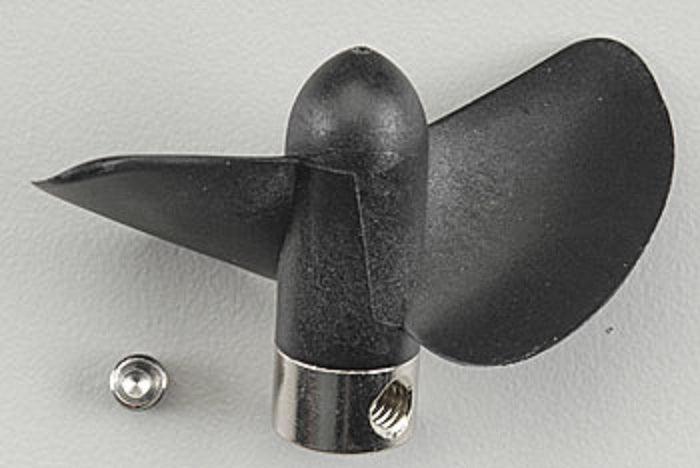 Traxxas 1583 Prop / Propeller Right 4mm/4-mm Villain EX - PowerHobby