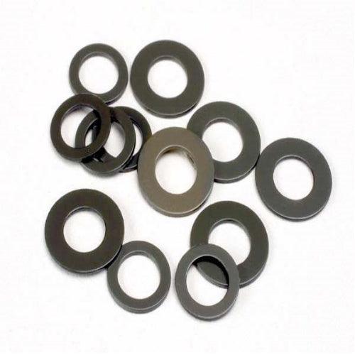 Traxxas 1685 Large & Small Fiber Washer Set (12) Rustler Stampede - PowerHobby