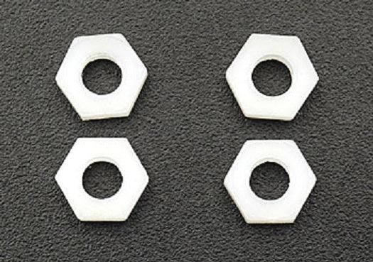 Traxxas 2447 4mm Nylon Wheel Nut Set (4) Bandit - PowerHobby