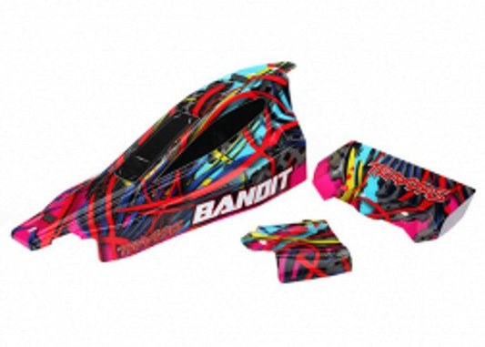 Traxxas 2449 Body, Bandit, Hawaiian Graphics (Painted, Decals Applied) - PowerHobby
