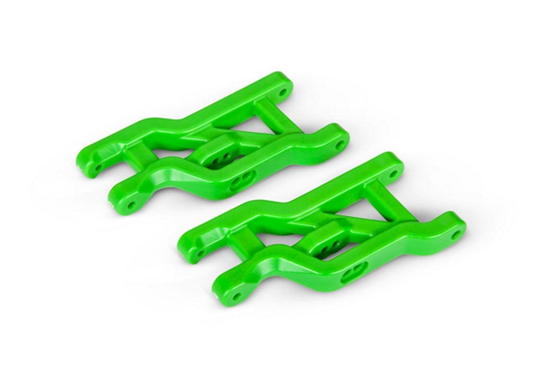 Traxxas 2531G Suspension Arms Green Front Heavy Duty (2) Drag Slash - PowerHobby