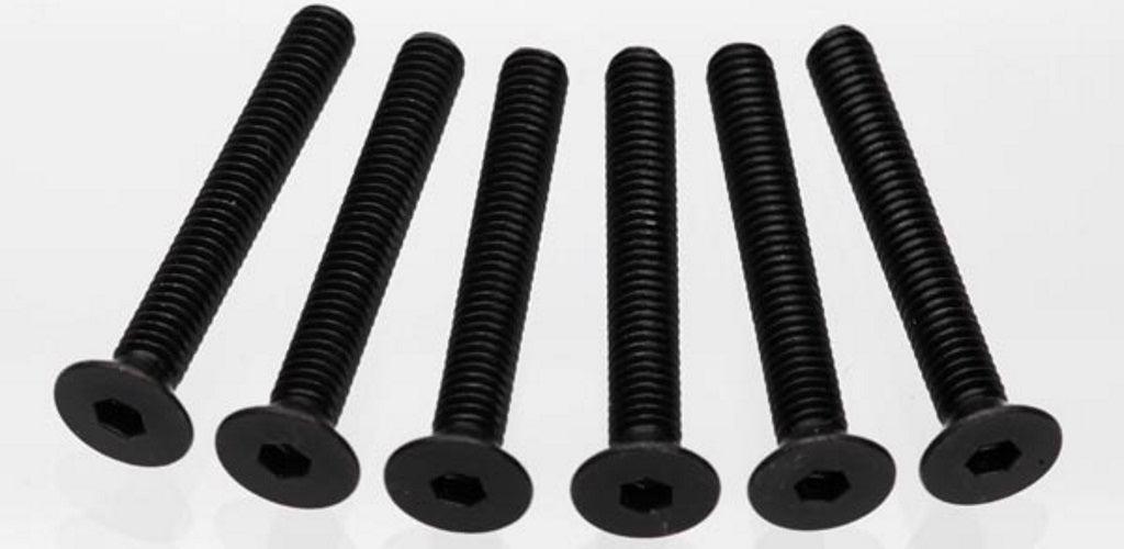 Traxxas 2533 Screws 4x30mm Countersunk Machine (Hex Drive) (6) Desert Racer - PowerHobby