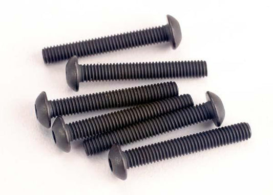 Traxxas 2580 3X20mm Button Head Screws (6) Desert Racer - PowerHobby