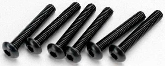 Traxxas 2583 Button Head Hex Screw 3x18 Jato Desert Racer (6) - PowerHobby