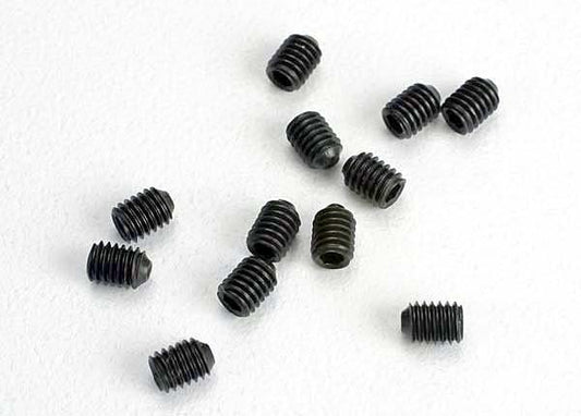 Traxxas 2743 3mm Hardened Set Screws (12) - PowerHobby