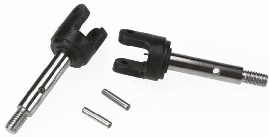 Traxxas 2753X Rear Stub Axles (2) Bandit Stampede Slash - PowerHobby