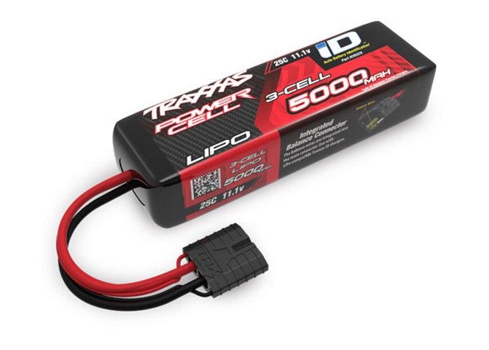 Traxxas 2832X 5000mAh 11.1v 3-Cell 25C LiPo Battery - PowerHobby