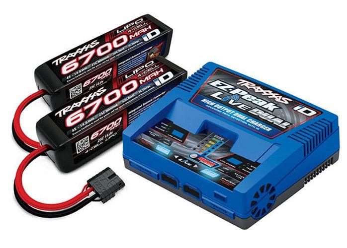 Traxxas 2997 Battery/Charger Complete Pack X-mAXX - PowerHobby