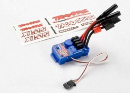 Traxxax XL-2.5 Waterproof FWD/REV/BRK Programmable Electronic Speed Control - PowerHobby