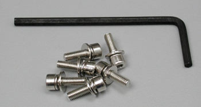 Traxxas 3159 Cap Head Screws (6) 3 x 10-mm +Washers/Wrench E-Maxx Slash Summit - PowerHobby