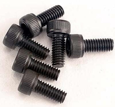 Traxxas 3215 2.5x6mm Cap-Head Machine Hex Screws 1/16 E-revo Desert Racer - PowerHobby