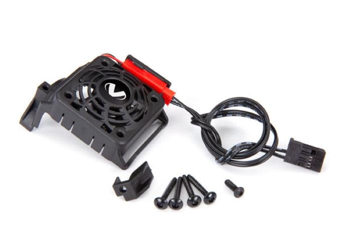 Traxxas 3456 Cooling Fan Kit (With Shroud) (For #3351R #3461) Hoss 4X4 - PowerHobby