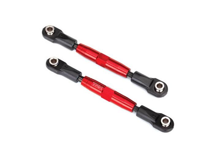 Traxxas Camber Links Front (Tubes Red-Anodized, 7075-T6 aluminum) XO-1 Slash - PowerHobby