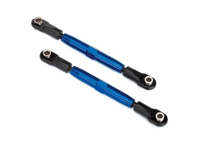 Traxxas 3644X Camber Links Rear (Tubes Blue-Anodized 7075-T6 Aluminum) Slash - PowerHobby