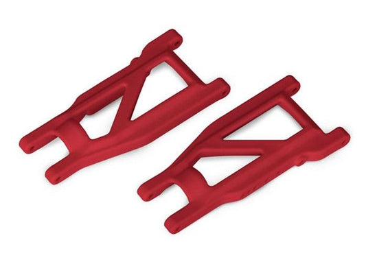 Traxxas 3655L Suspension Arms Red Front/Rear (2) Rustler 4x4 - PowerHobby