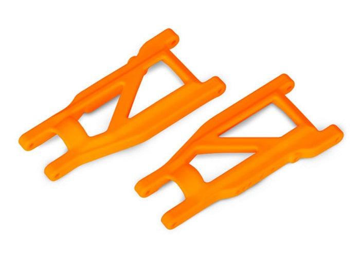 Traxxas Suspension Arms Orange Front/Rear (Cold Weather Material) Rustler 4x4 - PowerHobby