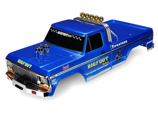 Traxxas 3661 Painted Body Decals Applied Bigfoot No1 Officially Licensed - PowerHobby