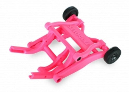 Traxxas 3678P Wheelie Bar Assembled Pink Stampede Rustler Bandit series - PowerHobby