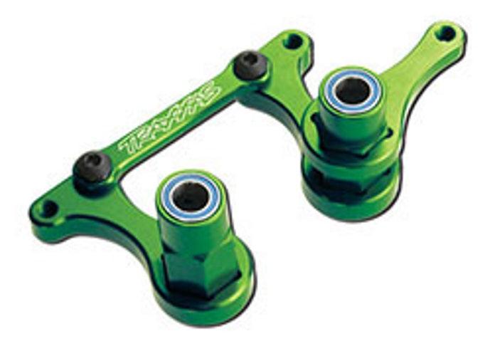 Traxxas 3743G Aluminum Steering Bellcranks (Green) Bandit Ford F-150 Slash - PowerHobby