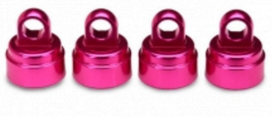 Traxxas 3767P Pink-Anodized Aluminum Shock Caps Aluminum (Fits all Ultra Shocks) - PowerHobby