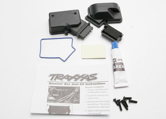 Traxxas 3924 Sealed Receiver Box Compete Kit 1/10 Slash 4x4 - PowerHobby