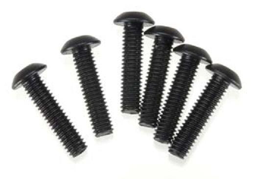 Traxxas 3933 Button Head Cap Screws (6) 4 x 16-mm 1/10 Slayer Pro 4x4 - PowerHobby