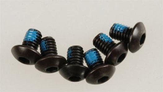 Traxxas 3939 Button Head Screws (6) 4 x 6-mm (4x6mm) 1/10 E-Revo - PowerHobby