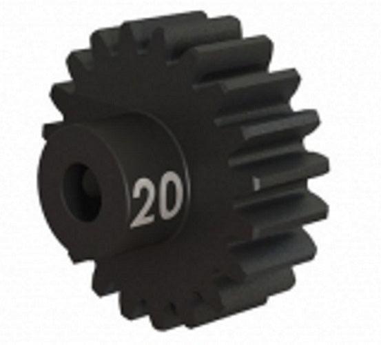 Traxxas Gear 20-T 32P Pinion Heavy Duty (Machined, Hardened Steel) EMaxx Slash - PowerHobby