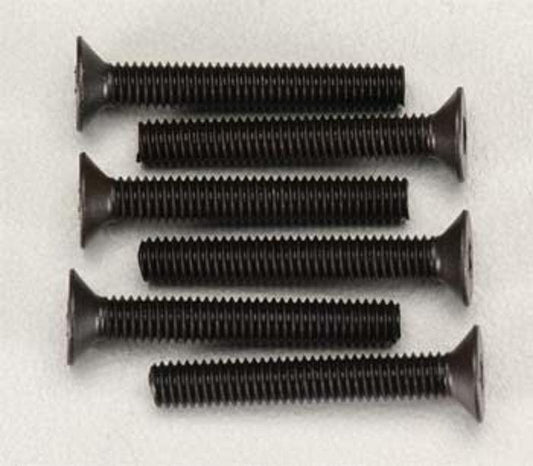 Traxxas 4857 Countersunk Screws (6) 3 x 20mm Nitro 4-Tec - PowerHobby