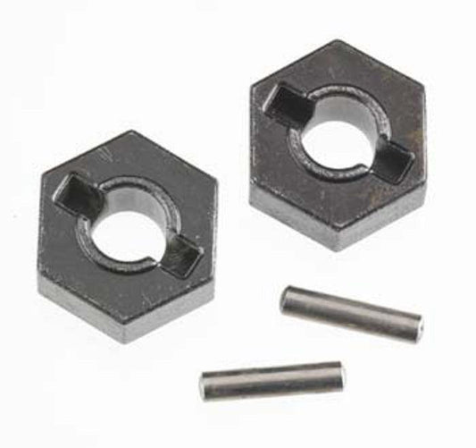 Traxxas 4954R Wheel Hex Hubs/Axle Pins 14mm T/E-Maxx Revo Slayer Summit - PowerHobby