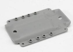 Traxxas 4969 Skidplate Transmission Nylon (Gray) (For Long Wheelbase Chassis) T-Maxx - PowerHobby