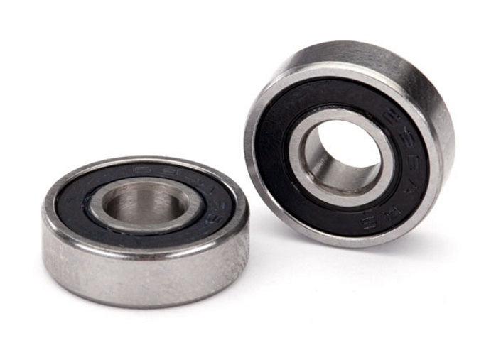 Traxxas 5099A Ball Bearing Black Rubber Sealed (6x16x5mm) (2) - PowerHobby