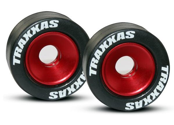 Traxxas 5186 Aluminum Wheelie Wheely Bar Wheels T-Maxx jato Slash Stampede Revo - PowerHobby