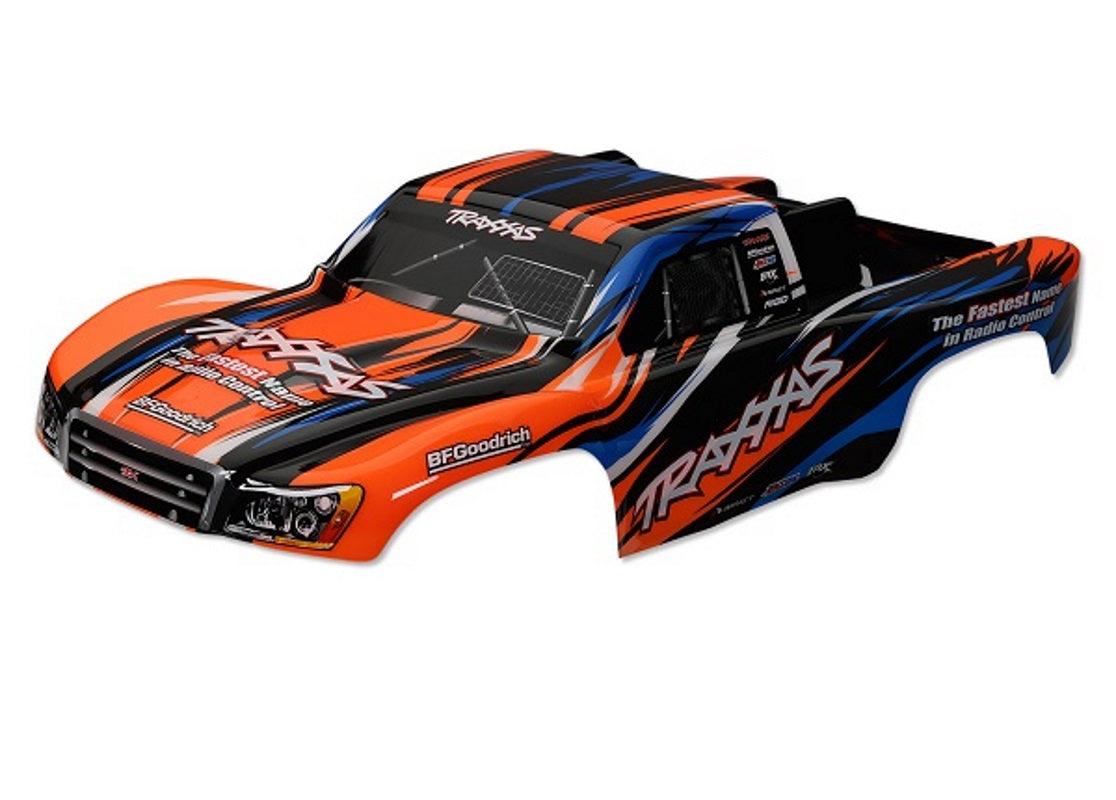 Traxxas 5850X Body Slash orange (painted decals applied) - PowerHobby