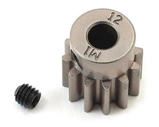 Traxxas 6485X Hardened Steel Mod 1.0 Pinion Gear /5mm Bore 12Tooth X-Maxx XO-1 - PowerHobby