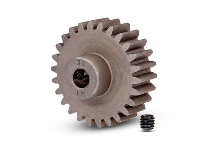 Traxxas 6497 Gear 26-T Pinion (1.0 Metric Pitch) (Fits 5mm Shaft) Maxx - PowerHobby