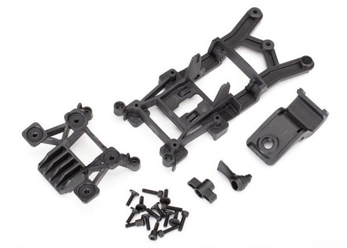 Traxxas 6720 Body Mounts Front & Rear/ 3x12mm CS (4) Rustler 4X4 - PowerHobby