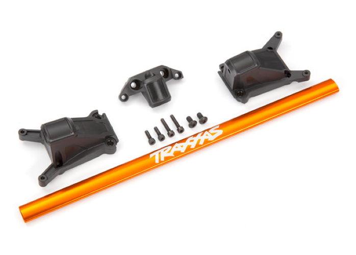 Traxxas 6730A Chassis Brace Kit Orange Rustler 4X4 or Slash 4X4 Models Equipped - PowerHobby